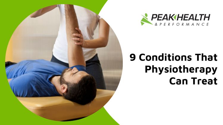 What conditions can physiotherapy treat